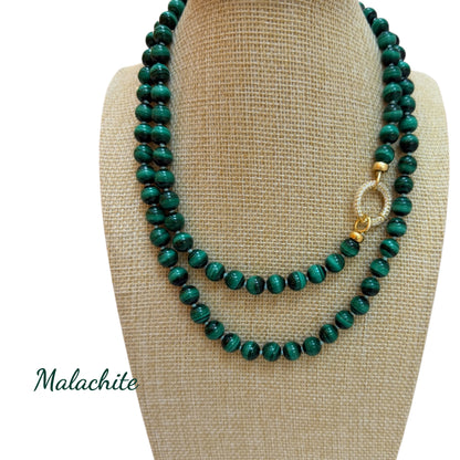Aubrey Long Beaded Necklace