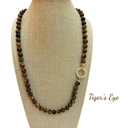 Aubrey Long Beaded Necklace