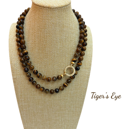 Aubrey Long Beaded Necklace