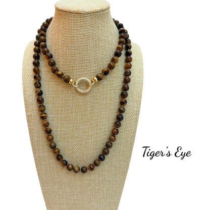Aubrey Long Beaded Necklace