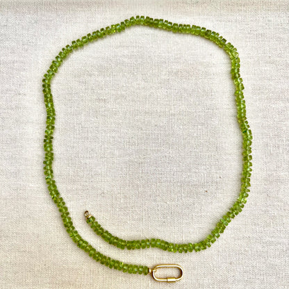Chelito Peridot Gemstone Necklace