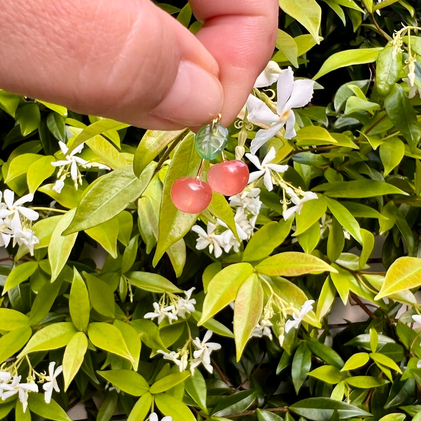 Gemstone Fruit & Flower Charms