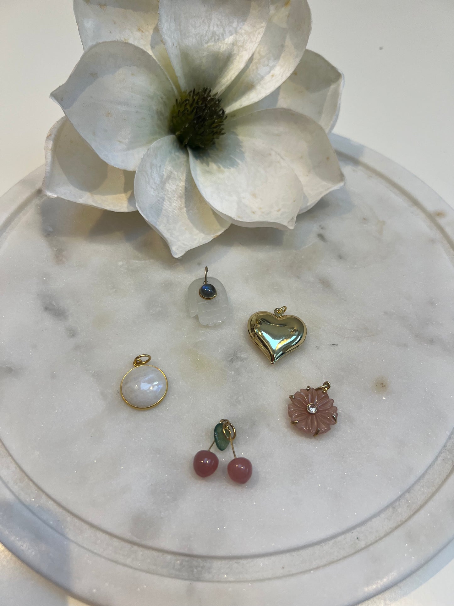 Ana Maria Strawberry Quartz Gemstone Necklace