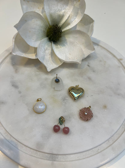 Ana Maria Strawberry Quartz Gemstone Necklace