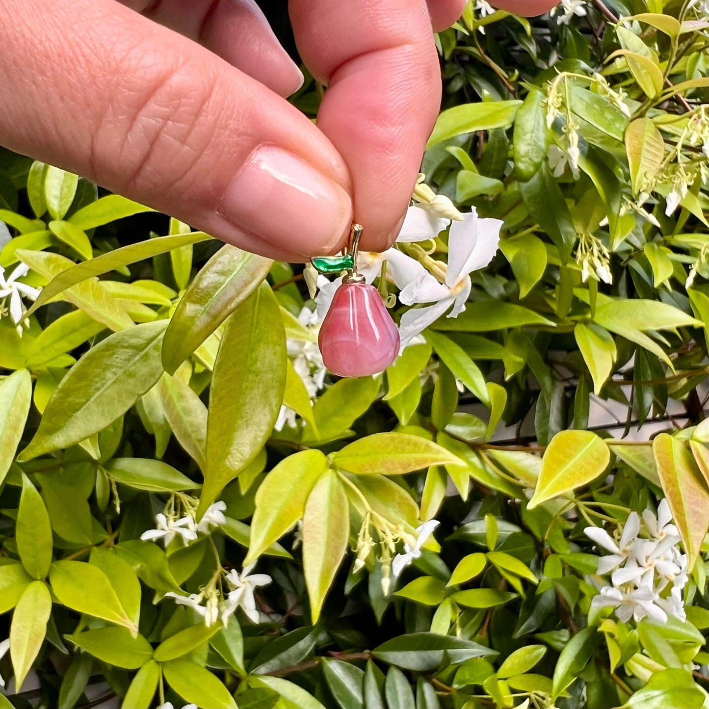 Gemstone Fruit & Flower Charms