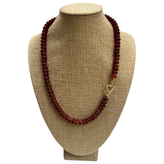 Kelly Carnelian Gemstone Necklace