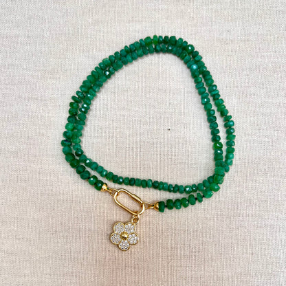 Precious Collection - Emerald Necklace