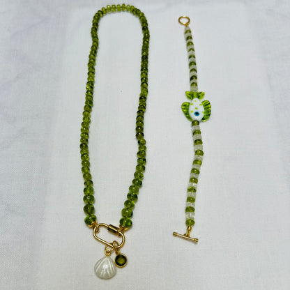 Peridot August Necklace