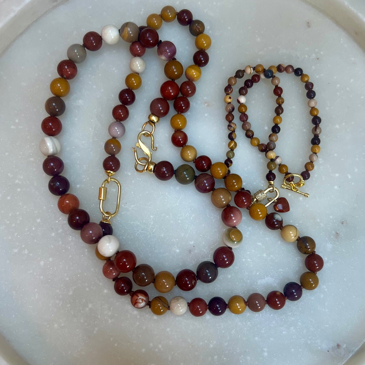 Coco Australian Jasper Necklace: Strength & Resilience