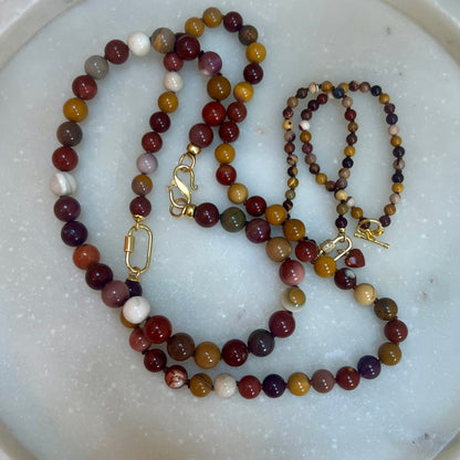 Coco Australian Jasper Necklace: Strength & Resilience