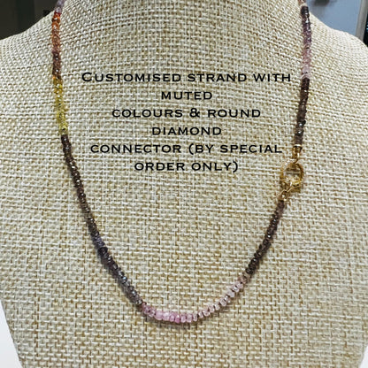 Precious Collection - Rainbow Sapphire Necklace