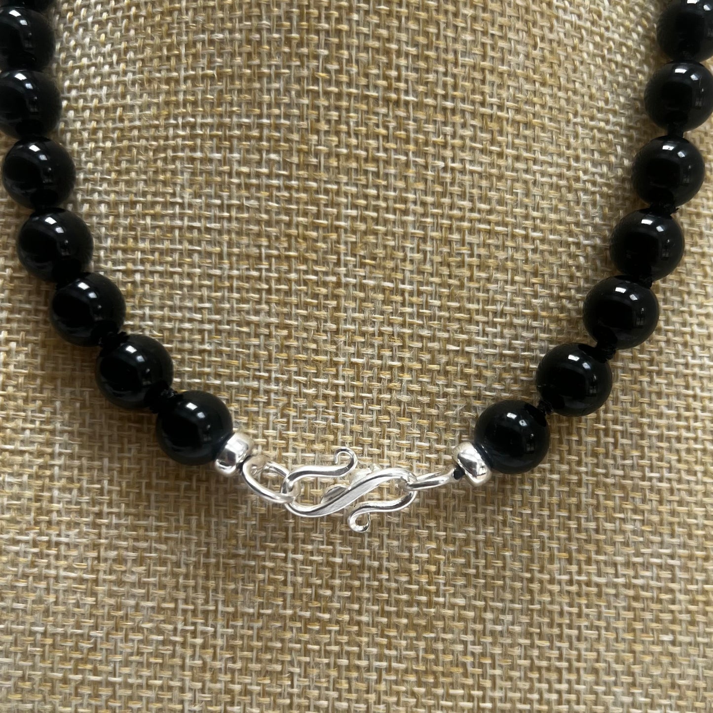 Coco Black Tourmaline Choker: Balance & Grounding