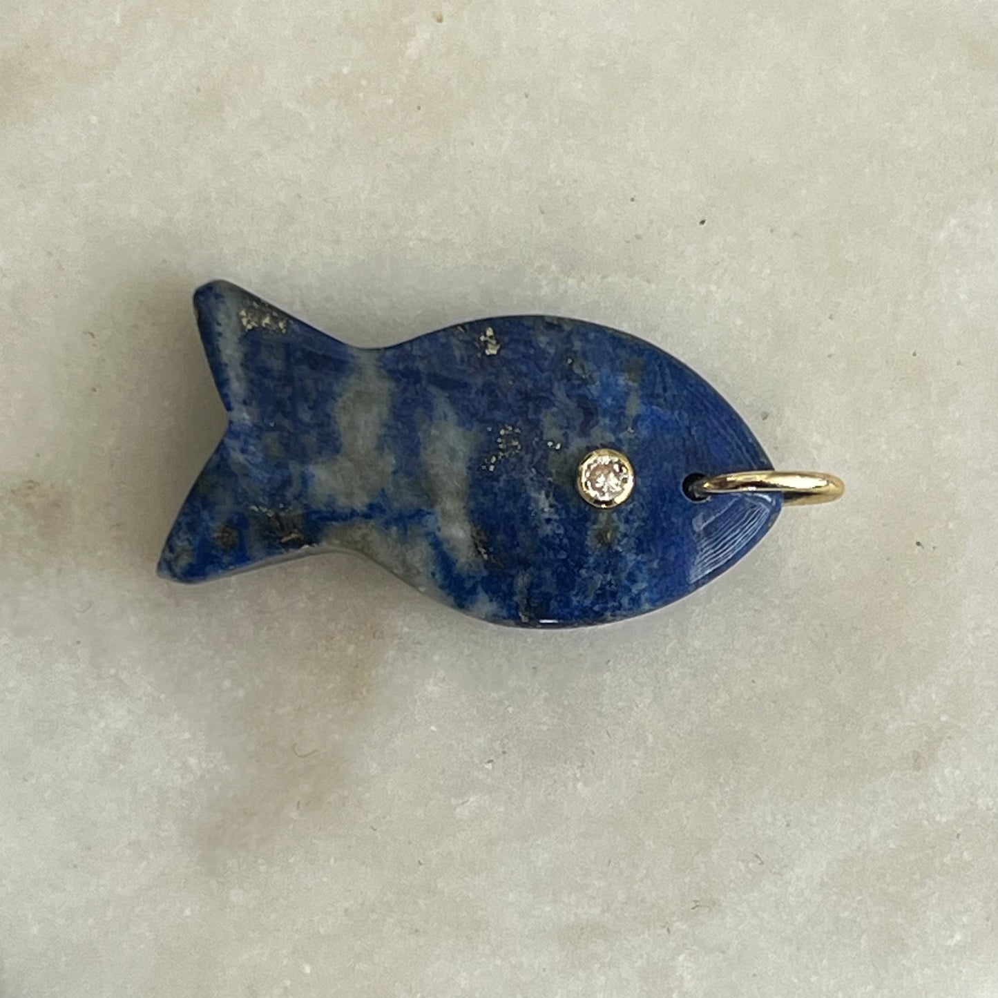 Jumbo Gemstone Fish Charms - Abundance