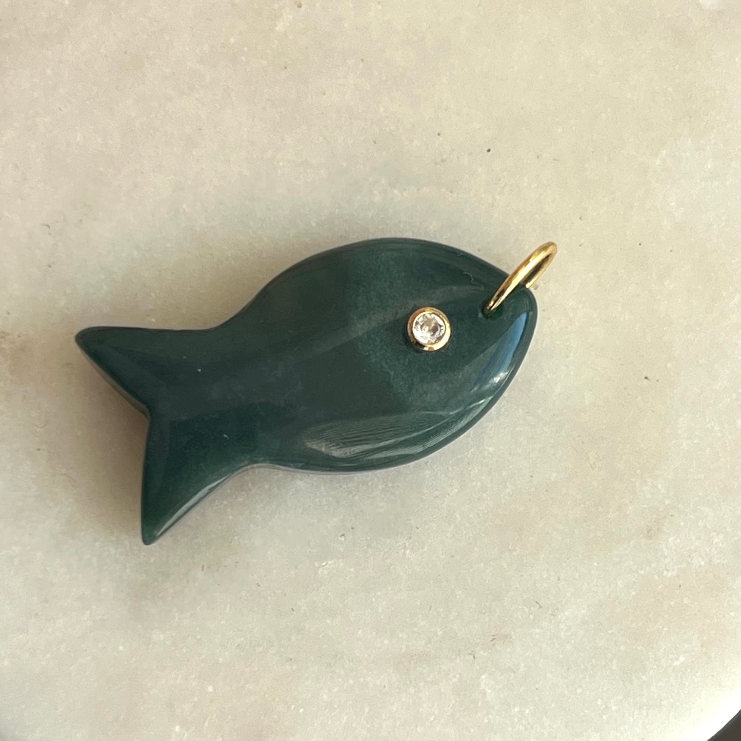 Jumbo Gemstone Fish Charms - Abundance