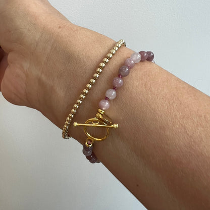 Ana Maria Strawberry Quartz Gemstone Necklace