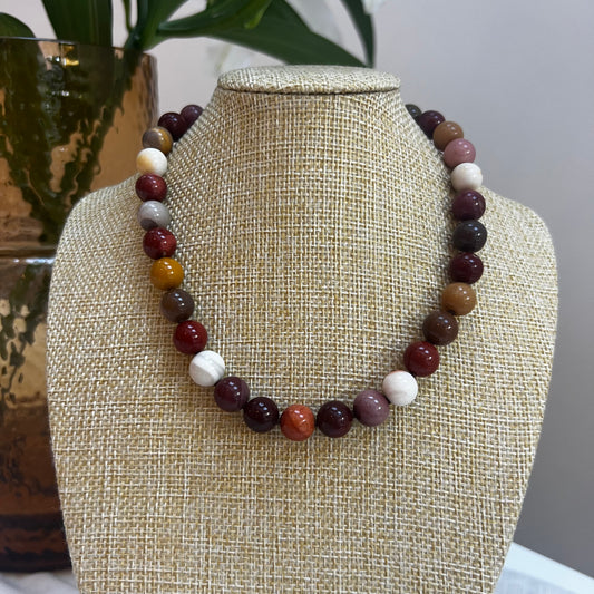 Jumbo Australian Jasper Choker - Strength & Resilience