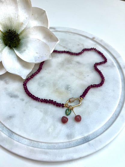 Ruby Necklace
