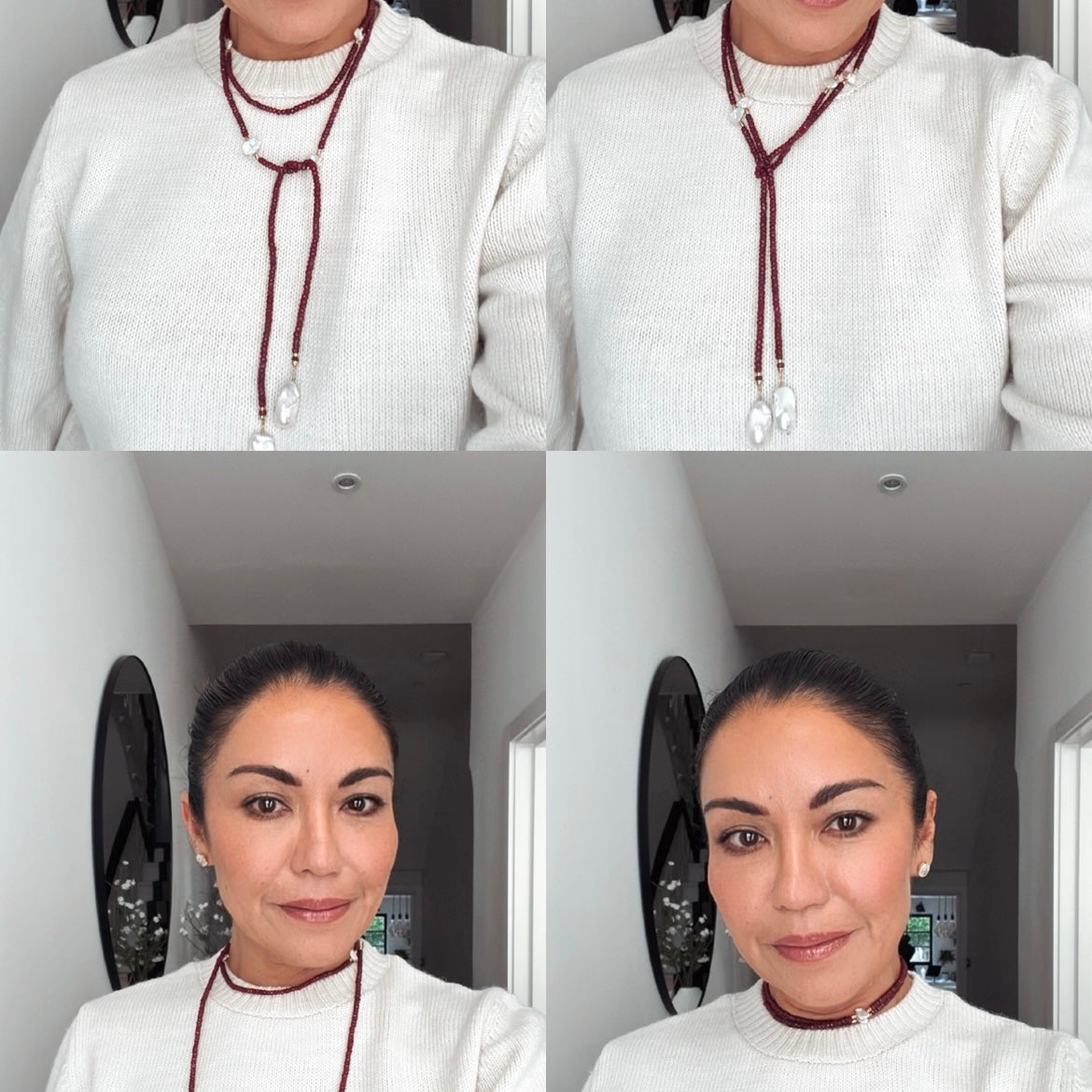 Precious Collection - Mary Elizabeth Ruby Necklace