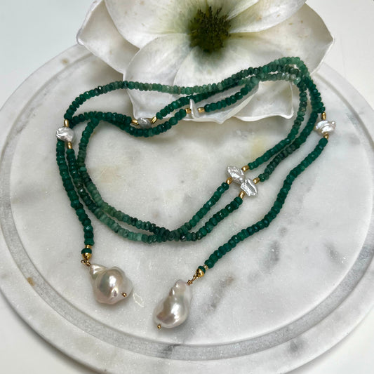 Precious Collection - Mary Elizabeth Ruby Necklace