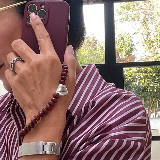 Mimi Puffy Charm Phone Wristlet