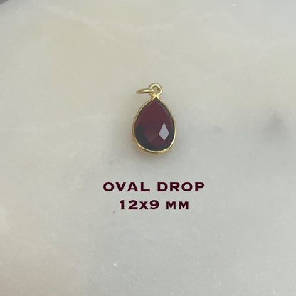 Coco Garnet Necklace: Courage & Confidence