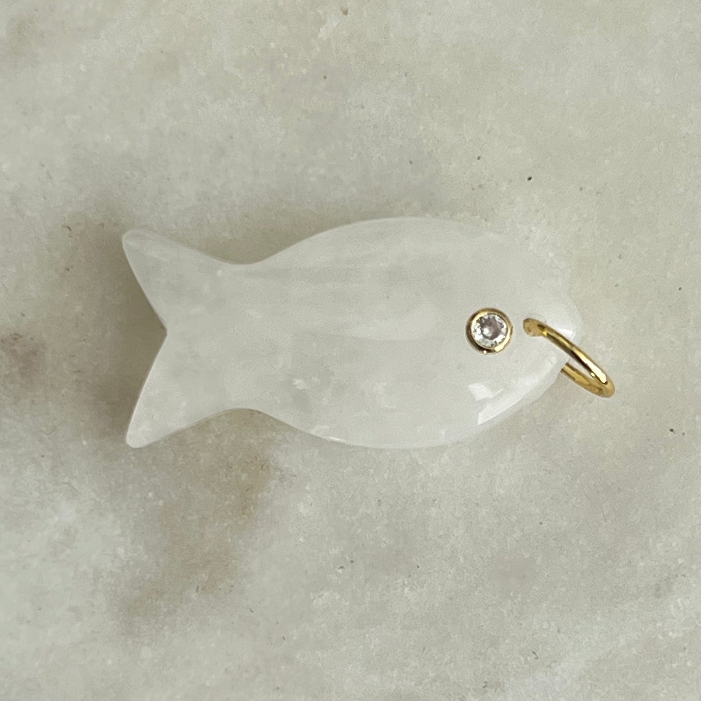 Jumbo Gemstone Fish Charms - Abundance