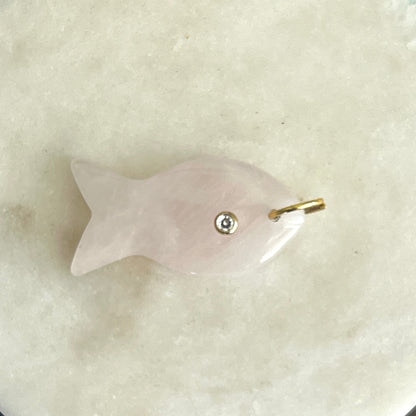 Jumbo Gemstone Fish Charms - Abundance