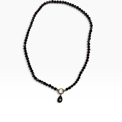 The Sweetie - Garnet Necklace with Pendant
