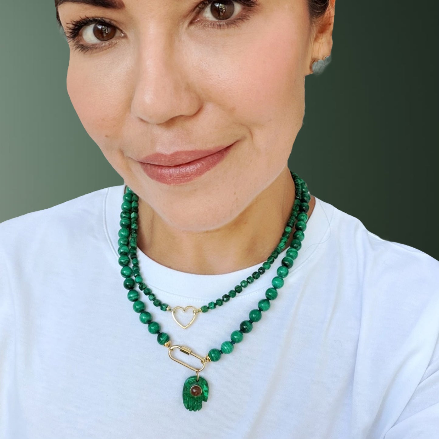 The Sweetie - Malachite Necklace