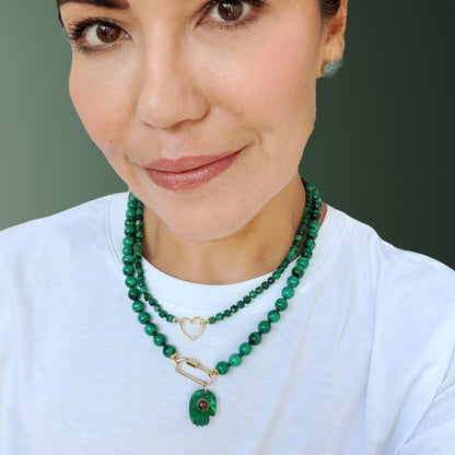 The Sweetie - Malachite Necklace