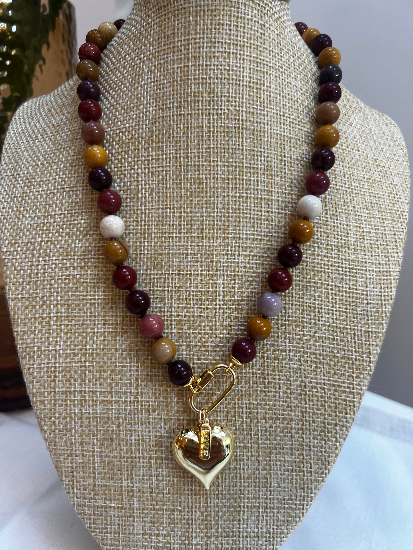 Coco Australian Jasper Necklace: Strength & Resilience