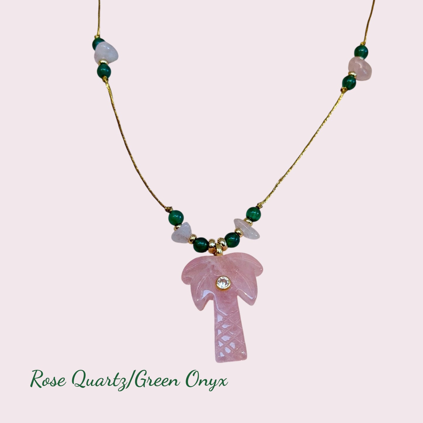 PALOMA Palm Tree Pendant Necklace