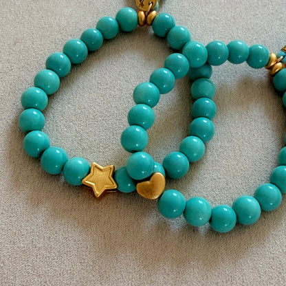 BONTIA Beaded Bracelet with Tassel (Vibrant)