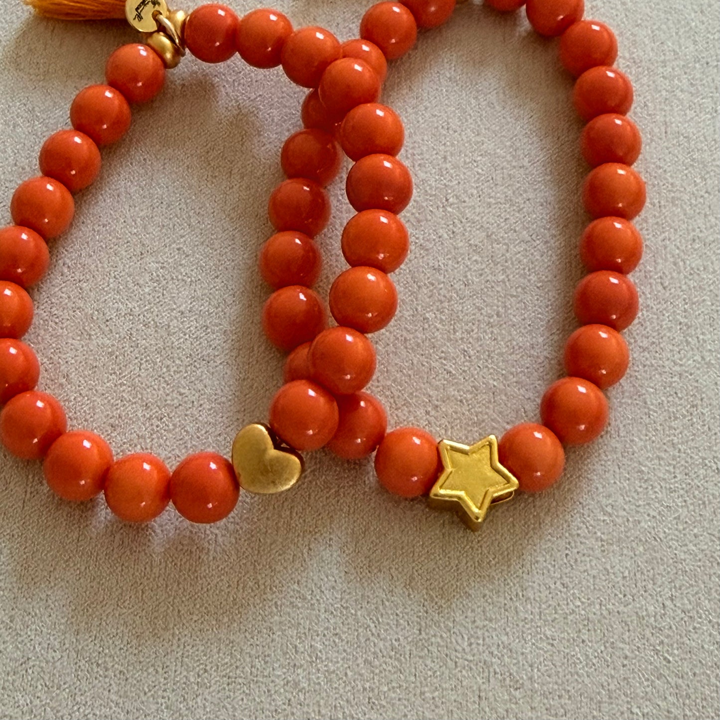 BONTIA Beaded Bracelet with Tassel (Vibrant)