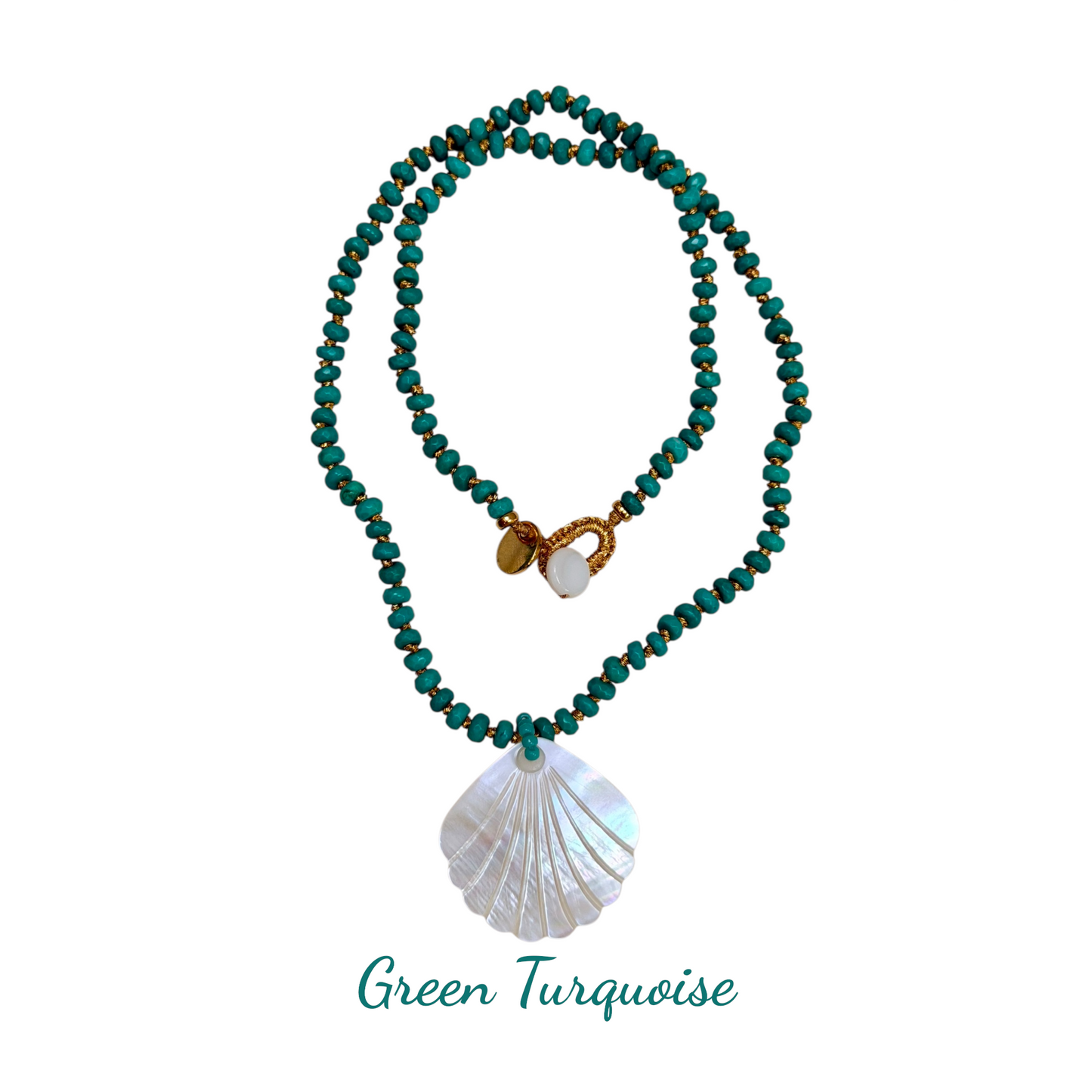 MARISOL Beaded Shell Necklace