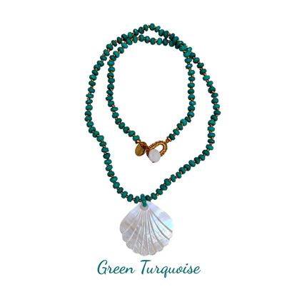 MARISOL Beaded Shell Necklace