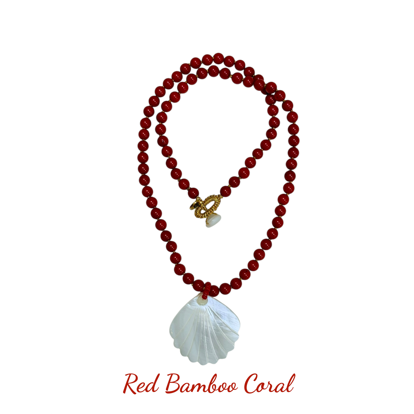 MARISOL Beaded Shell Necklace