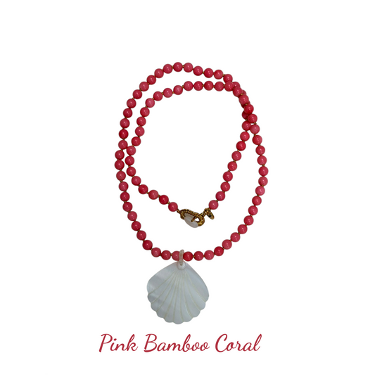 MARISOL Beaded Shell Necklace