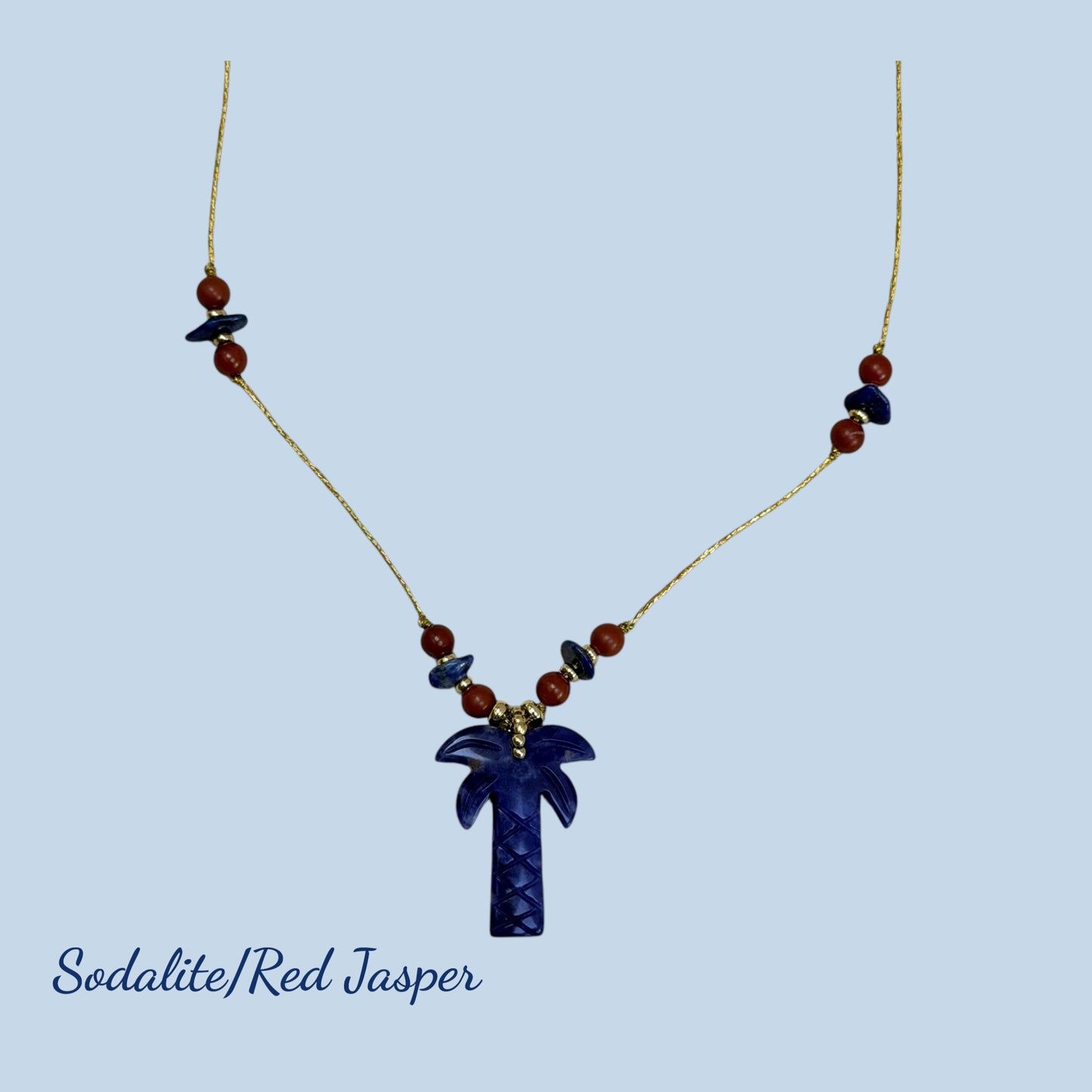 PALOMA Palm Tree Pendant Necklace