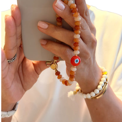 Mimi Evil Eye Phone Charm/Wristlet