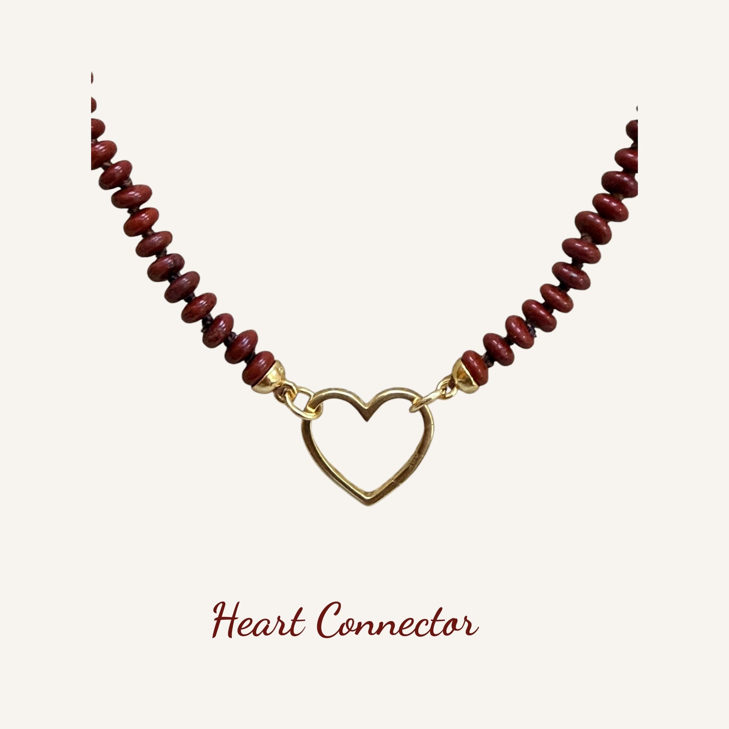 Sweetie Red Jasper Beaded Necklace