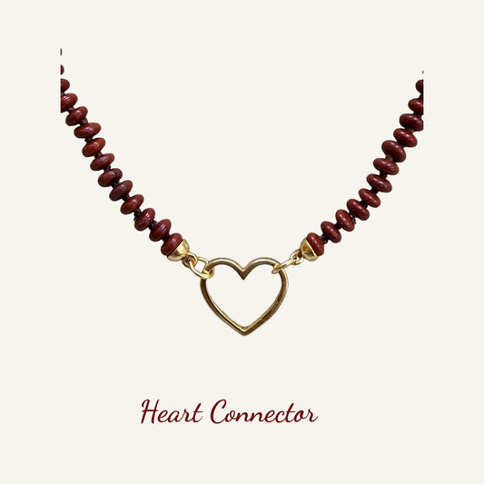 Sweetie Red Jasper Beaded Necklace